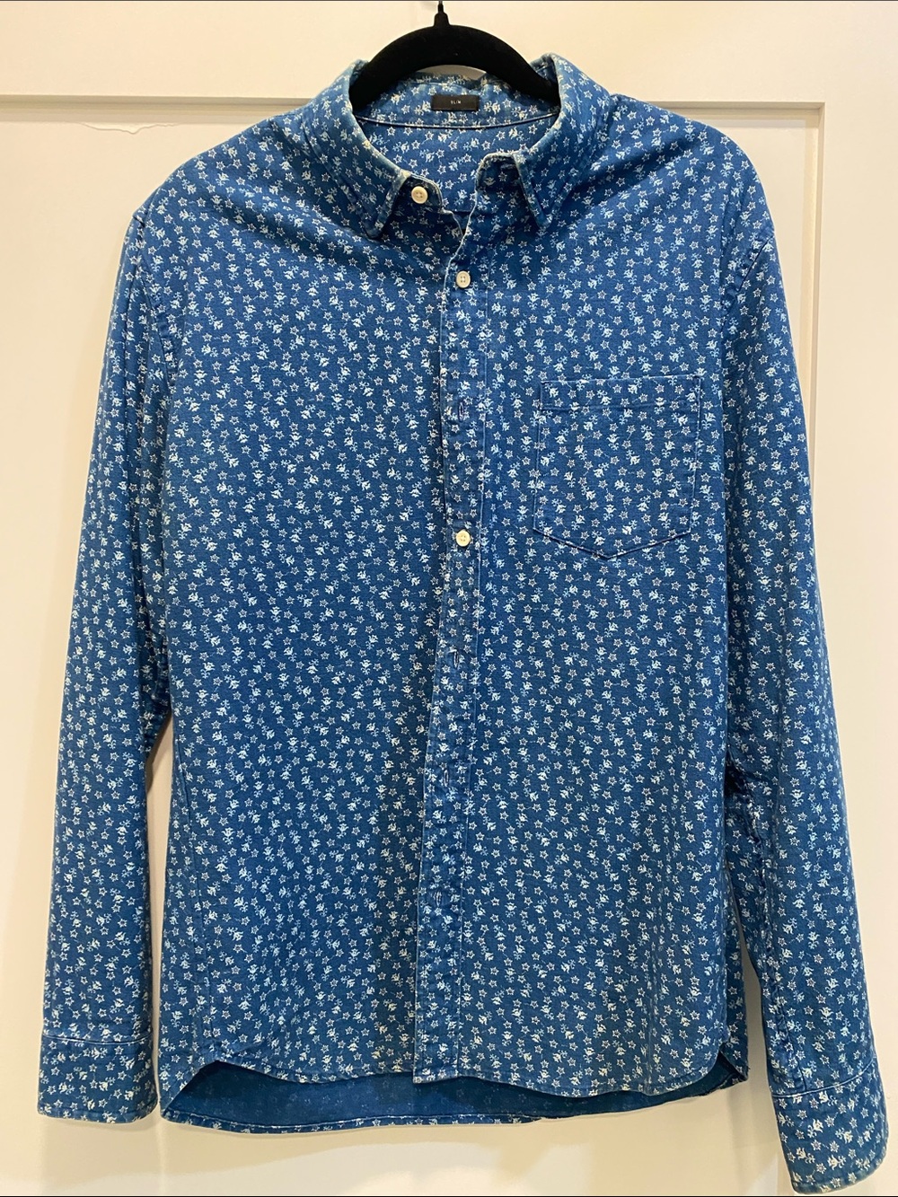 J Crew Vintage Slim Fit denim shirt